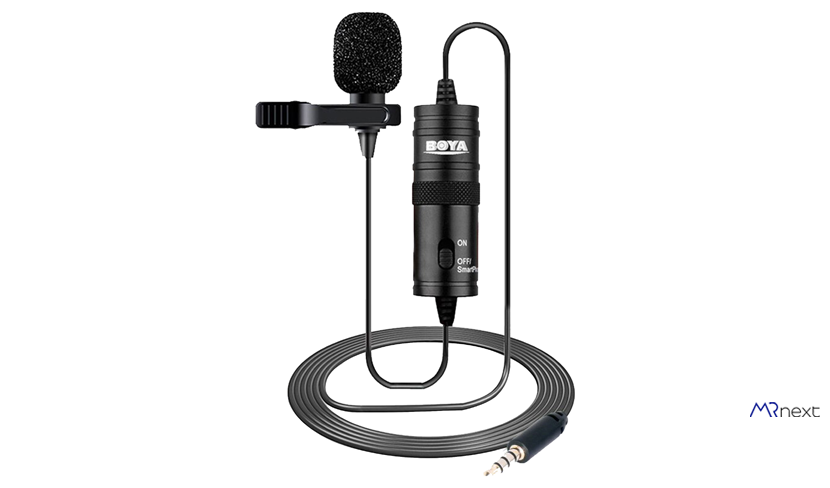 بهترین میکروفن - میکروفون یقه ای بویا مدل BY-M1 A20